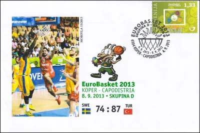 EUROBASKET 2013 SKUPINA D - GRUPPO D